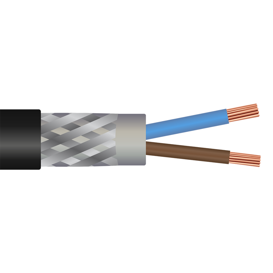 PVC hose cable 3 x 2.5 mm H05VV-F with protective conductor - OEG Webshop