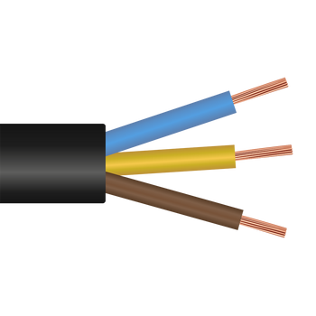 Shipboard Cable TXW-3 16 AWG 3 Conductor Watertight Tinned Copper