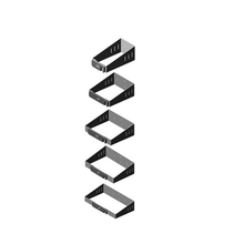 Cable Ring Kit for Velocity Vertical Cable Manager CPI 13934-716