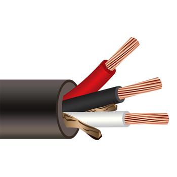 Shipboard Cable LSFHOF-9 9 AWG 4 Conductor Watertight Flexible Polyolefin