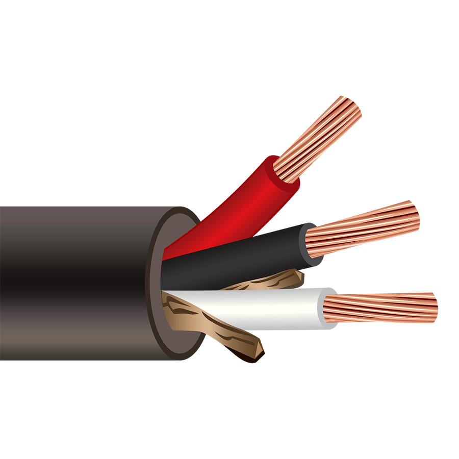 Shipboard Cable LSFHOF-3 16 AWG 4 Conductor Watertight Flexible Polyolefin