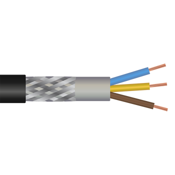 Shipboard Cable TNI-6 12 AWG 3 Conductor Annealed Copper Alloy Coated