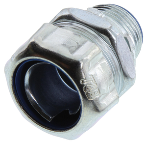 Thomas and Betts 5335 1-1/4 Liquid-Tight Flexible Insulated Metal Conduit Straight Steel Connector
