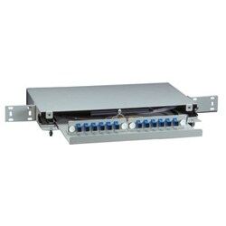 Fdc For Rack Remote Cabinet Shelf 1 rack unit, holds 2 FDC Connector Panels CORNING ...