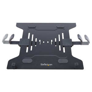 Laptop Desk Mount Monitor and Laptop Mount Articulating VESA Laptop Tray Arm Clamp Grommet Mount