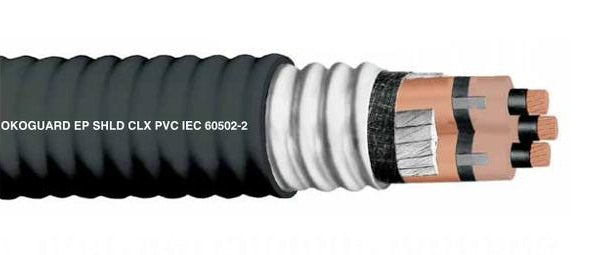 571-22-0650 C-L-X Aluminum Sheath Type IEC 60502-2 - 15kv - 500 mm