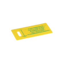 Green/Yellow Poly Cardstock Label Kit LTYK