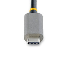 3 Port USB C Hub with Ethernet 3x USB A Gigabit Ethernet USB 3.0 5Gbps Bus Powered 1ft 30cm Long USB Type C Host Cable