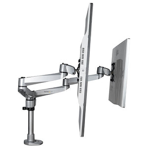 Desk Mount Dual Monitor Arm Premium Articulating Monitor Arm up to 30 VESA Mount Displays