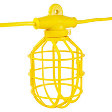 100' 14/2 Plastic Yellow String Light Lamp Holder