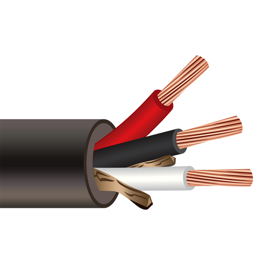 Marine Shipboard Cable LSTHOF-6 12 AWG 3 Propylene Rubber Marine Shipboard Cable LSTHOF-6 12 AWG 3 Propylene Rubber
