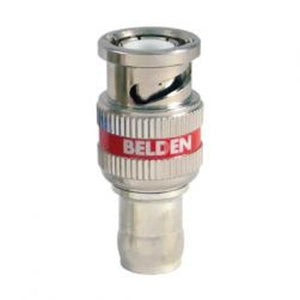 Belden 1506ABHD1 20 AWG Plenum Type HD 2/4 BNC Coax Connector for RG-59/U Cable Red