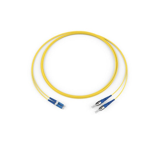 Standard Fiber Optic Jumper LCUPC Duplex Single-Mode 2fiber Standard Yellow Jacket 3 M CORNING 046102R5120003M