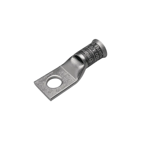 Burndy YA38NT12FXBG1 500 MCM / 550 MCM 1/2" Stud 1 Hole Standard Barrel Copper Terminal Lug