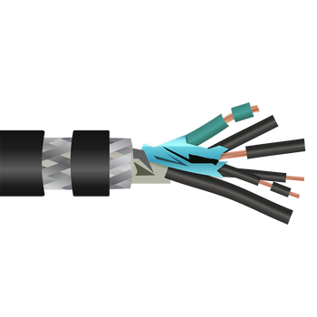 Shipboard Cable LSMSCU-44 18 AWG 44 Conductor Bare Copper Halogen-Free