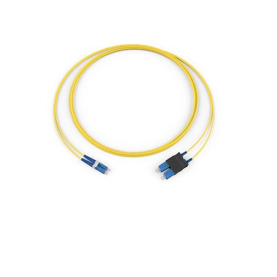 Standard Fiber Optic Jumper SCUPC Duplex Single-Mode 2 fiber Standard Yellow Jacket 10 M CORNING 047202R5120010M