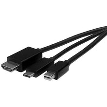 USB-C HDMI or Mini DisplayPort to HDMI Converter Cable 2 m 6 ft