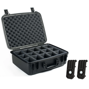 Protective 720 Hard Case Metal Keyed Locks With Adjustable Divider Tray