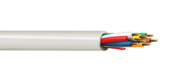 Belden 5506UE 22 AWG 8 Conductor Unshielded Bare Copper CMR Security And Sound Cable (500FT, 1000FT)