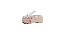 Vertical Cable CAT5E RJ45 Shielded Modular Plug W/Ground Wire Hook  011-020G-100 (Pack of 100)