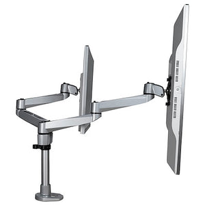Desk Mount Dual Monitor Arm Premium Articulating Monitor Arm up to 30 VESA Mount Displays