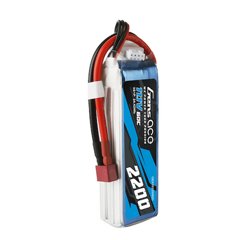 Gens Ace 2200mAh 3S1P 11.1V 60C Lipo Battery Pack With Deans Plug