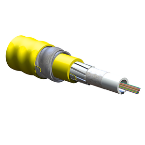 Ribbon Interlocking Armored Cable Plenum 12 F Single-mode (OS2) CORNING-C 012EC8-14101-A3