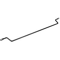 Horizontal Cable Lacing Bars with 2" Offset for Racks Black (Pack of 10)