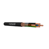 2 AWG 4C Bare Copper Braid Shielded PVC Sumflex® VC4V-K 0.6/1kV Eca CPR Screen Cable