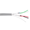 ECS E22-04PA2 22 AWG 4P Stranded Tinned Copper Individually Shielded Al Foil PVC CMG 600V Electronic Cable