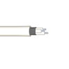 22 AWG 2C 19 Stranded Unshielded M27500 Silver Plated Copper Braid FEP Jacket 200C 600V Aerospace Cable