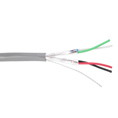 ECS E22-03PA2 22 AWG 3P Stranded Tinned Copper Individually Shielded Al Foil PVC CMG 600V Electronic Cable