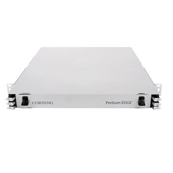 EDGE Housing 1 Rack unit holds up to Modules or Panel EDGE-01U-SP CORNING-C