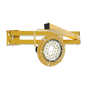 LED Loading Dock Light with 30/50W selectable 130lm/W Lumens Wattage and CCT Selectable