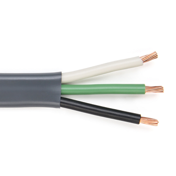 Waytek WD14-3 14 Gauge 3C 19/27 Strand Bare Copper Unshielded Flat PVC 105C 60V Brake Cable