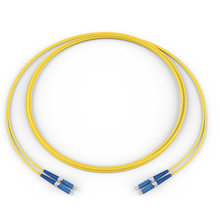 Standard LCUPC Duplex SM SMF 2F Zipcord Plenum Standard Yellow Jacket 3 Meters CORNING-C 040402R5820003M