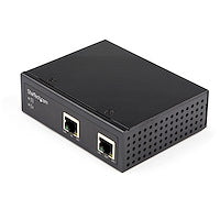Industrial Single Port Gigabit PoE Extender 60W 802.3bt PoE /PoE+/ PoE++ - 100m/ 330ft Power Over Ethernet Network Range