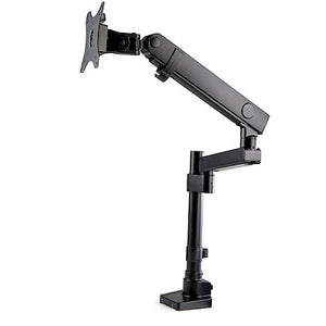 Desk Mount Monitor Arm with 2x USB 3.0 Ports Pole Mount Full Motion Single Arm Monitor