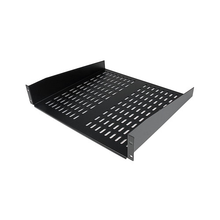2U Vented Server Rack Shelf Universal Mount Steel 16" Deep Cantilever Tray Holds Upto 50lb/23kg For 19" Network Equipment Rack & Cabinet
