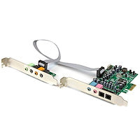 7.1 Channel Sound Card PCI Express 24-bit 192KHz Add Digital Optical Surround Sound Steel
