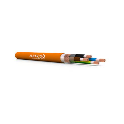 Sumsave® 103800040650900 350 MCM 4C Bare Copper Unshielded Halogen-Free AS+ RZ1-K Mica 0.6/1kV Fire Resistant Cable