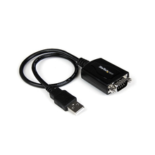 1' USB to RS-232 Serial DB9 Adapter Cable Up to 920kbps W/ COM Retention