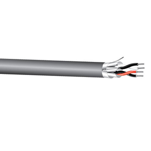 West Penn DA2402 24 AWG 2P 7x32 Stranded TC Plenum CM Individually Shielded AES / EBU Digital Audio Cable