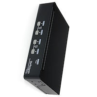 4 Port Professional VGA USB Device Between All Connected Computers KVM Switch with Hub