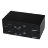 USB DVI KVM Console Extender w/ Serial & Audio Over MM Fiber 2km Over Fiber