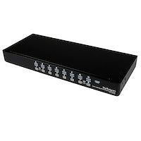 1U 16 Port Rackmount USB KVM Switch with OSD