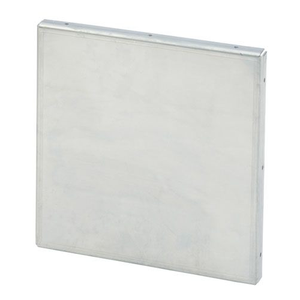 NEMA 1 End Cap For Screw-Cover Wireway Galvanized Steel 12" H X 12" inch 96008460