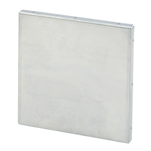 NEMA 1 End Cap For Screw-Cover Wireway Galvanized Steel 12