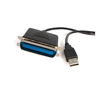 6 ft USB to Parallel Printer Adapter Desktop or Laptop PC Through USB 12 Mbps (1.5 MB/s)