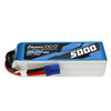 Gens Ace 5000mAh 6S1P 22.2V 45C Lipo Battery Pack With EC5 Plug